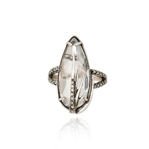 Ring 8642B S- Crystal Stone